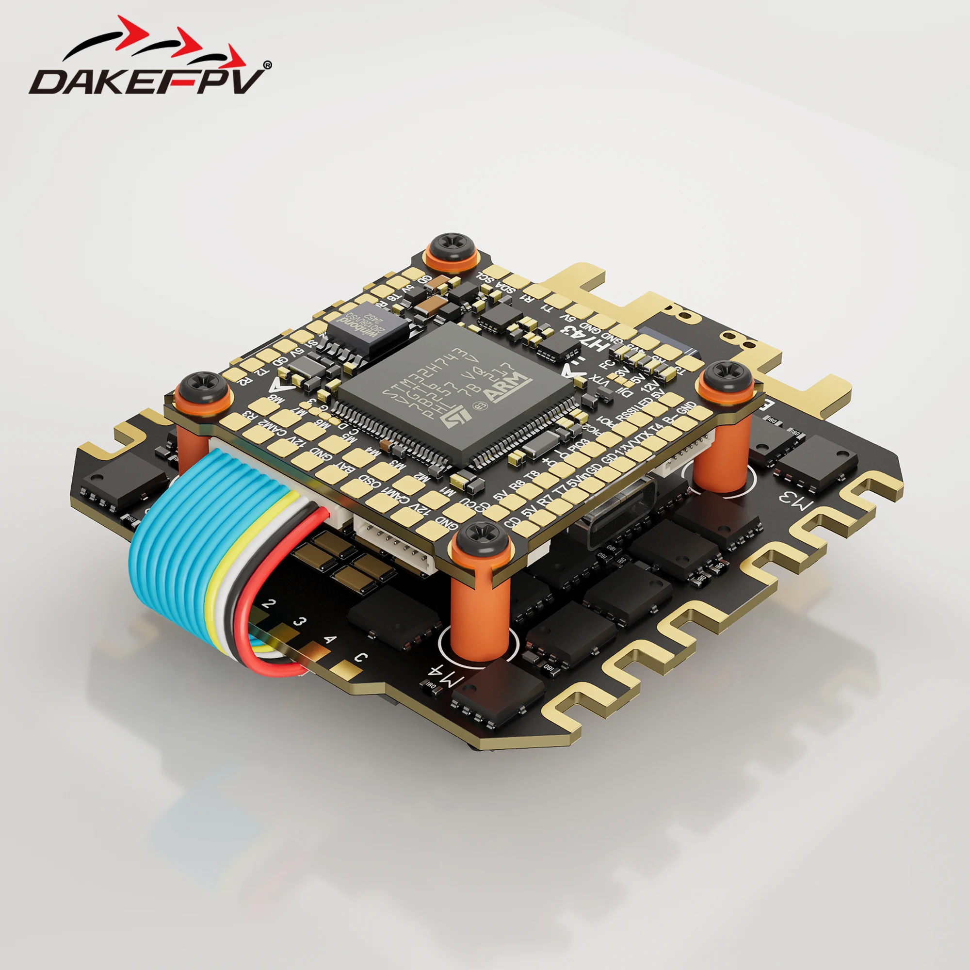 รูปสินค้า ชุดควบคุมโดรนแข่ง FPV ประสิทธิภาพสูง รองรับแบตเตอรี่ 12S