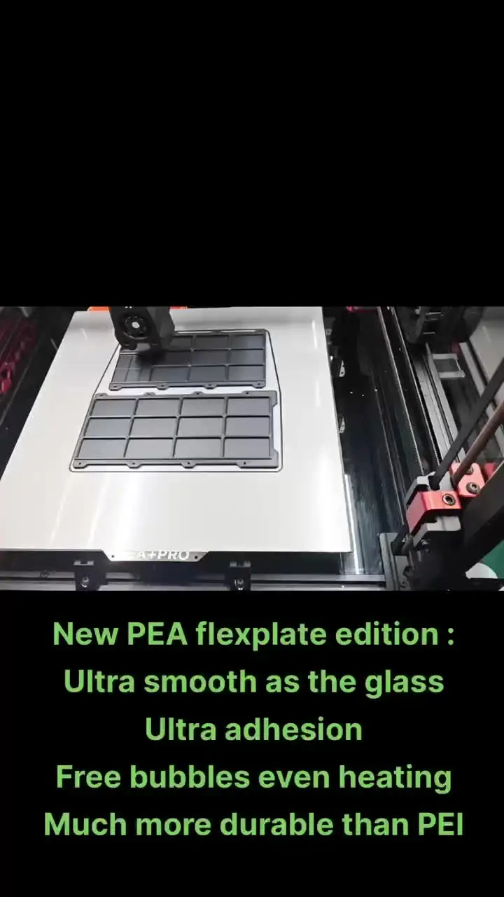 ENERGETIC PEA PEI Build Plate 165x165mm Ender-2 Double Sided PEI