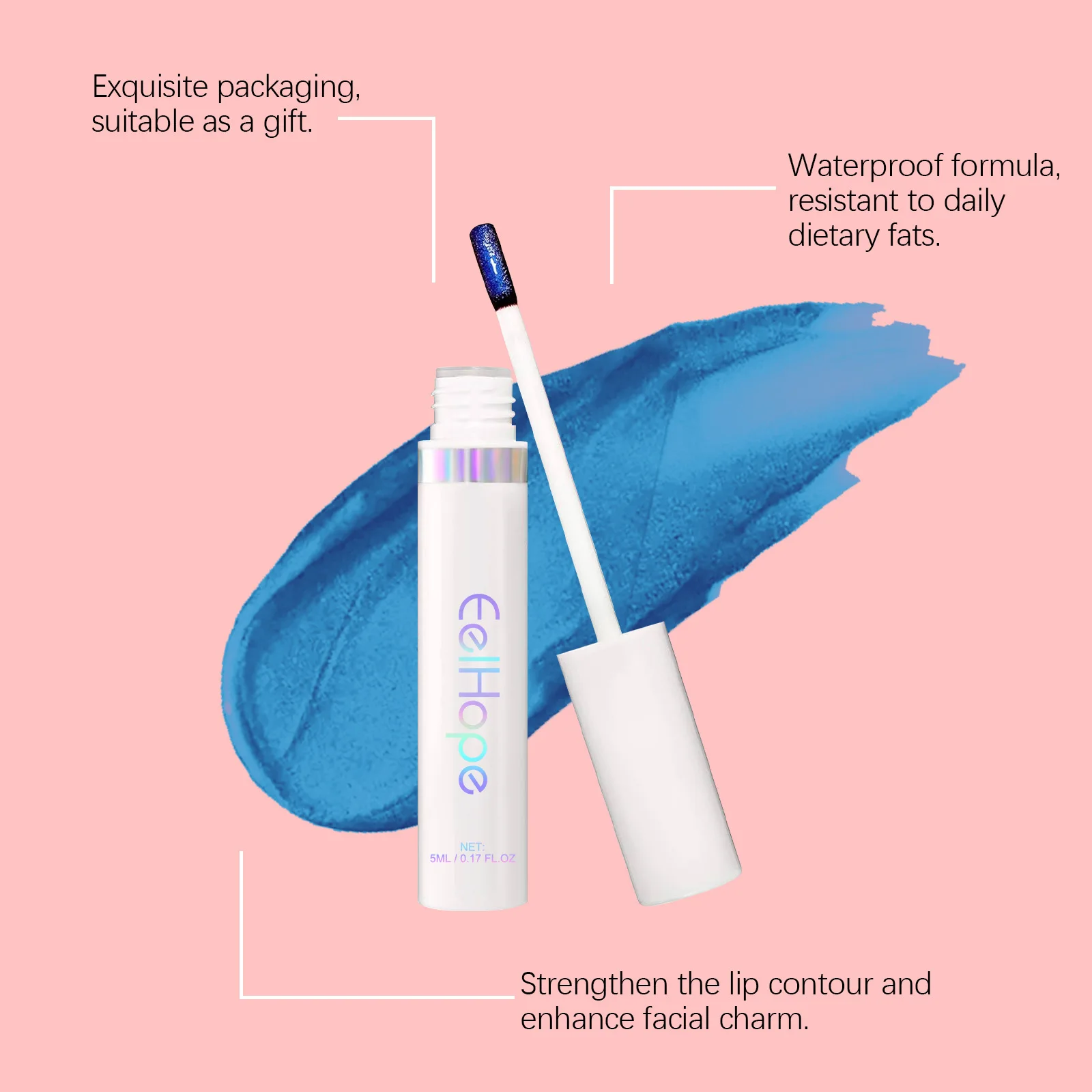 Lip Gloss Matte Velvet Lip Mud Waterproof Long Last Non-stick Cup Lightweight Tear-off Lip Stain Liquid Lipstick Makeup Cosmetic 5
