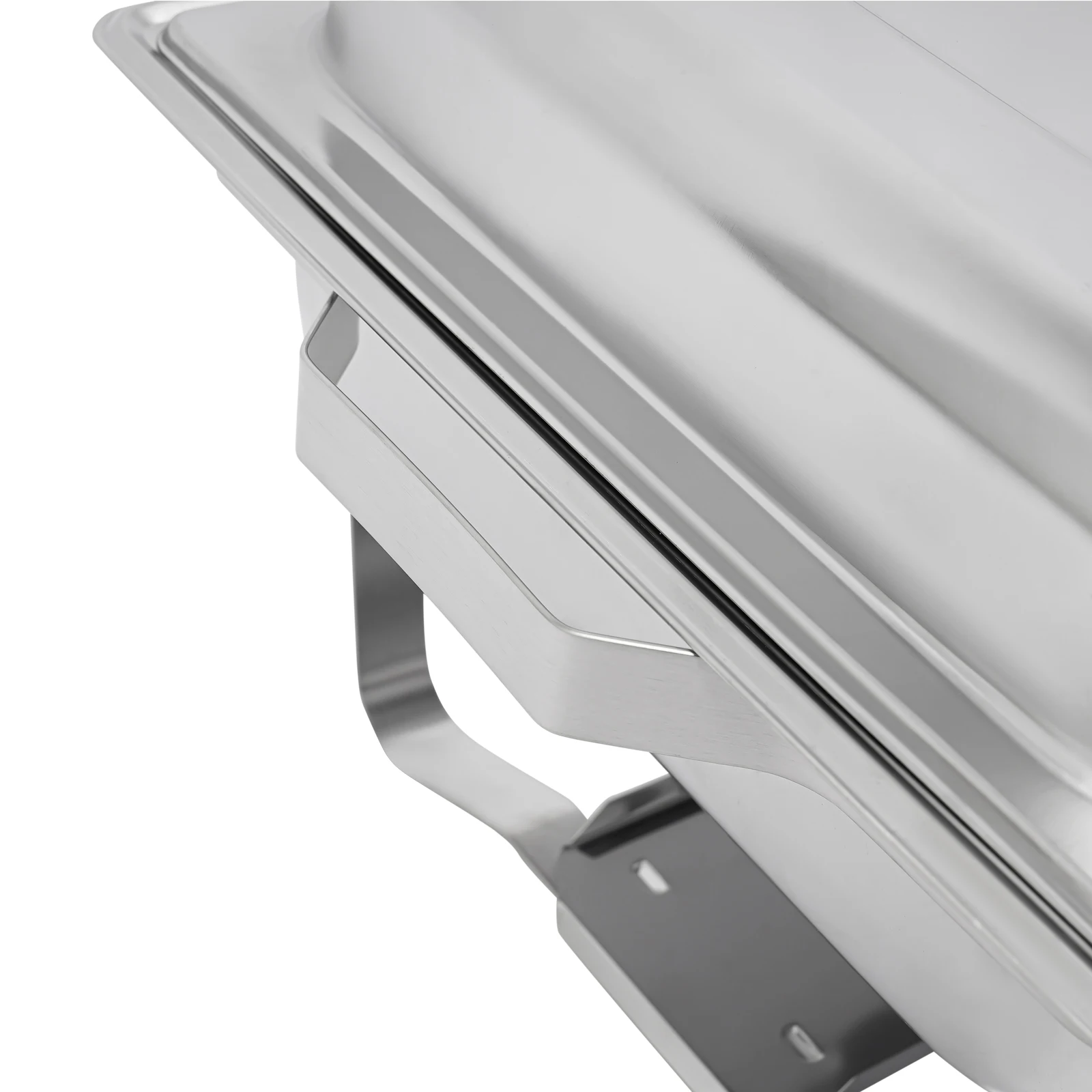 Speisenwärmer mit 5L Fassungsvermögen, 3-Fach Chafing Dish, Buffet-Wärmebehälter, Catering-Schale für Restaurant, Hochzeit, Bankett – Detail 11