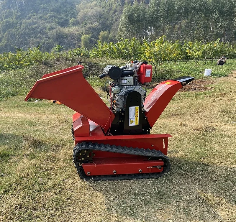 16Hp Diesel Wood Crusher Chipper Machine, Wood Shredder Chipper, Wood Chipper portable Tree Shredder Branch 2