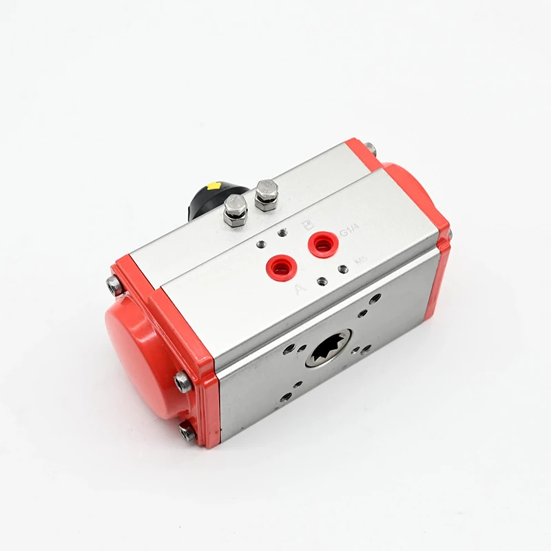 JTAIV Professional AT series pneumatic rotary AT63 Octagonal shaft double acting actuator With 1 Piece Small MOQ