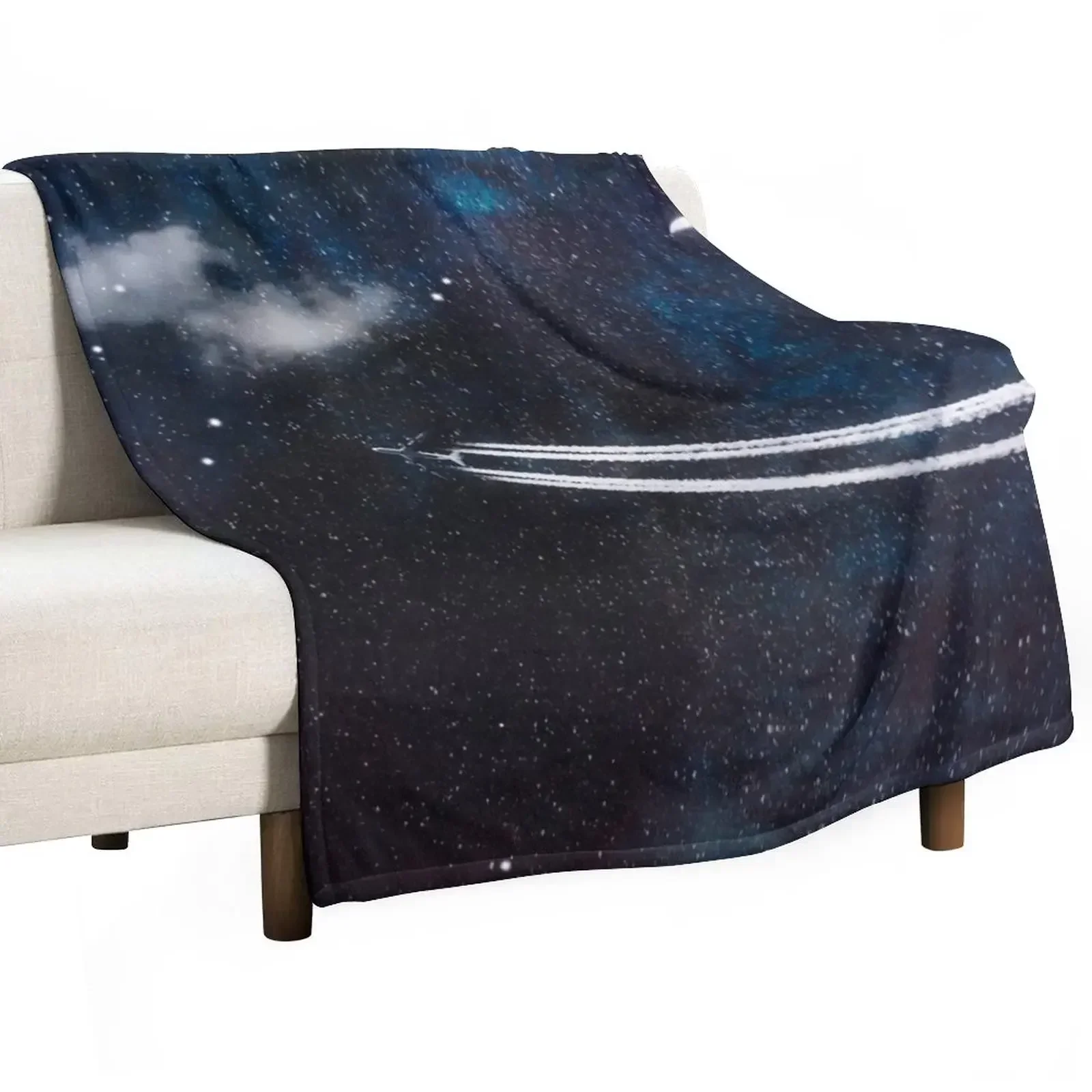 

Star Traveller Throw Blanket Soft Plush Plaid Picnic Bed Softest Blankets