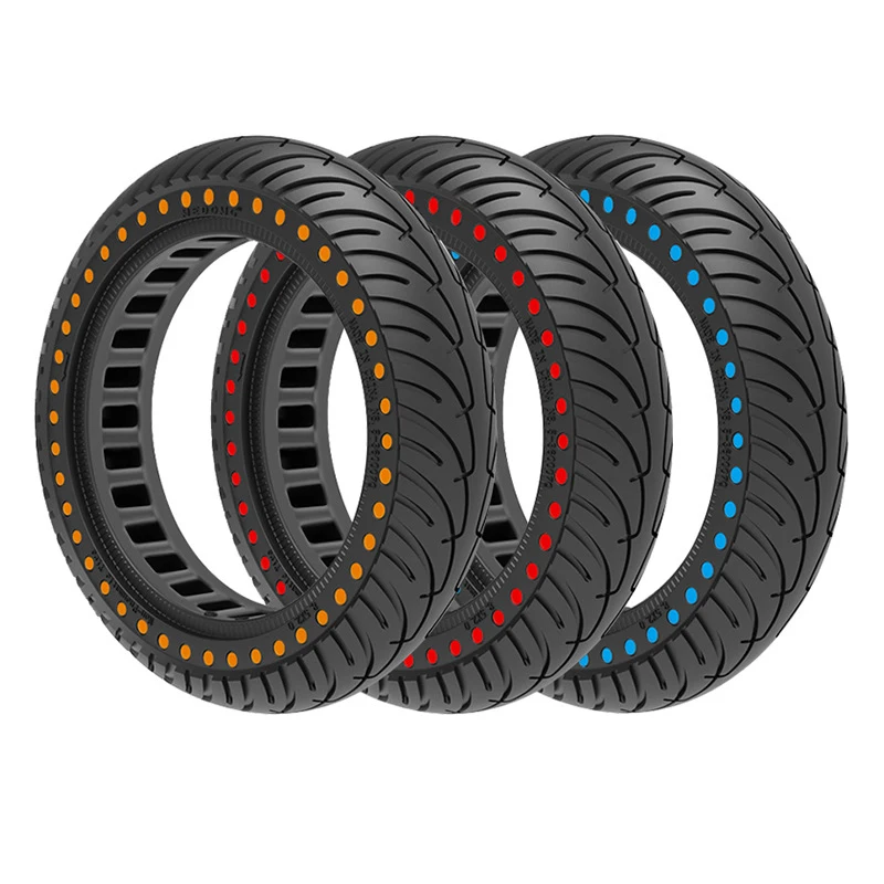 1PZ Ruota Solida Per Scooter Elettrico 8.5 Pollici – Pneumatico A Nido D'Ape In Gomma Con Mozzo In Alluminio E Freno A Disco 110mm – Antiesplosione Per Xiaomi M365 - 5