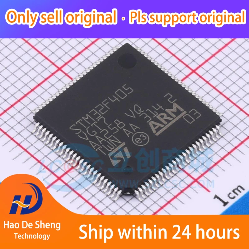 

1PCS/LOT STM32F405VGT7 100LQFP New Original In Stock