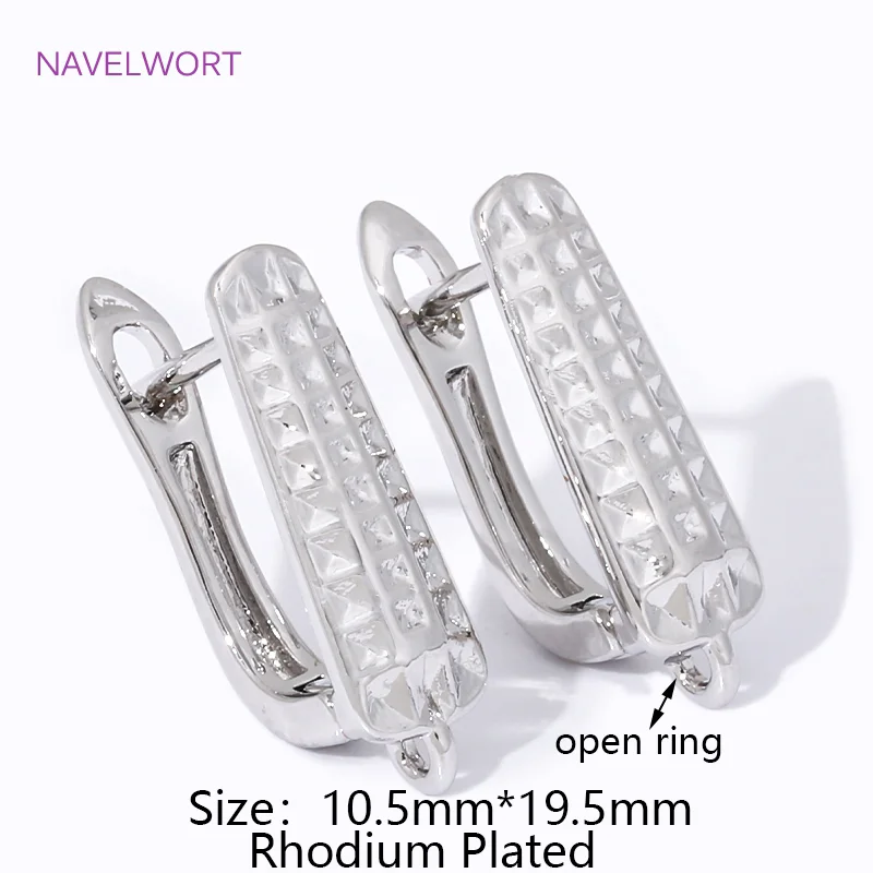 Shvenzy-Ohrringhaken aus 18 Karat vergoldetem Messing, Befestigungselemente für Ohrringe, Zubehör zur Schmuckherstellung, DIY-Ohrringherstellungszubehör – Detail 20