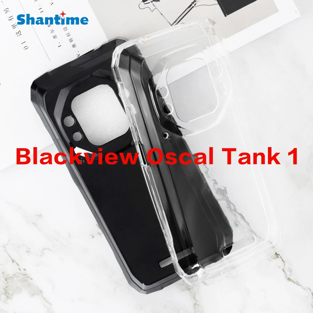 Shockproof TPU Rubber Protective Case for Blackview Oscal Tank 1