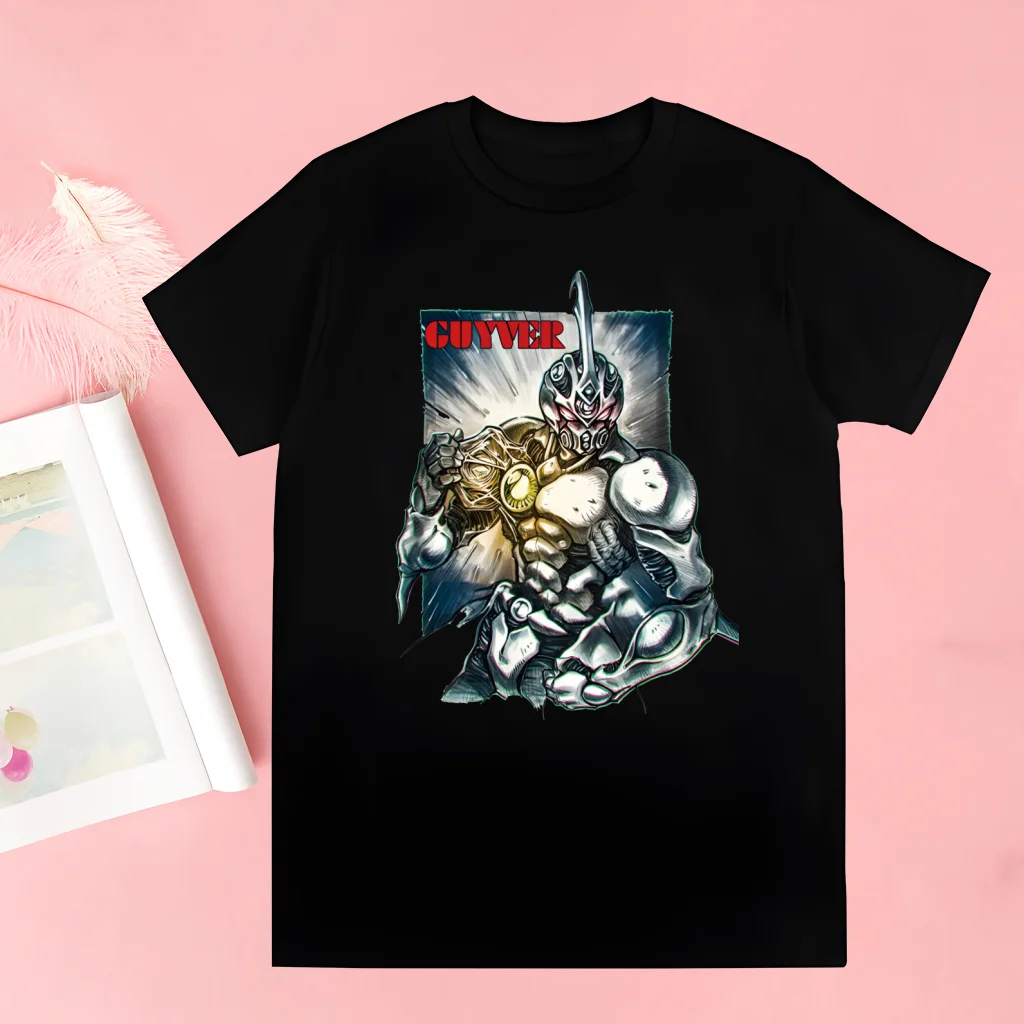 Guyver Bio Booster Armor Manga Anime T-Shirt Herren Shirts Qualität Sommer Top T-Shirts Kurzarm Tees T-Shirt