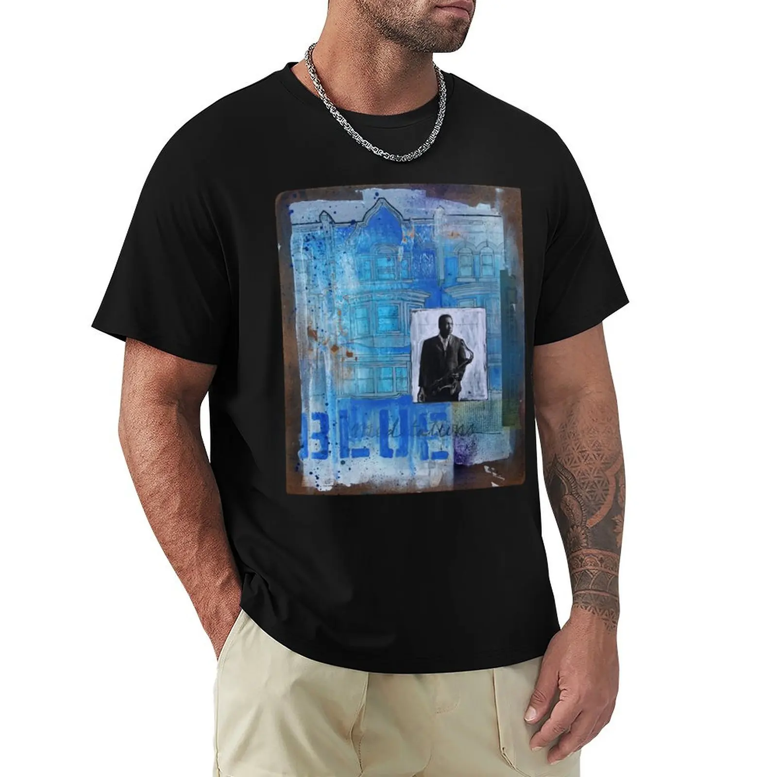 

John Coltrane T-Shirt customs animal prinfor boys mens clothes