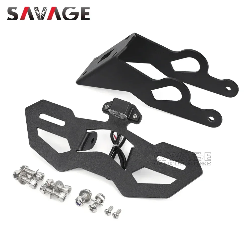 Motorcycle License Plate Holder For KAWASAKI VERSYS 650 1000 NINJA Z1000 Z1000SX Accessories LED Tail Tidy Fender Eliminator