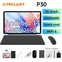 Teclast P30 Tablet Unisoc T606 1.6GHz/ 4GBRAM/128GB ROM/10.1inch 1280×800iPS/WIFI/6000mAh/Type-C/5MP+2MP Camera/Android 14) 1