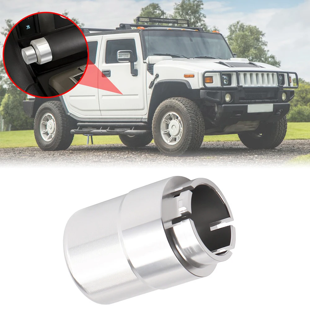 Billet Aluminum Alloy Transmission Shift Button Gearbox Shift Button for Hummer H2 & H2 SUT