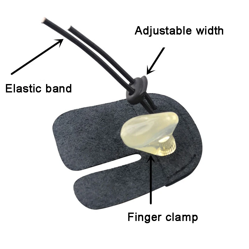 Recurve Bow Thicken Cowhide Leather Adjustable Finger Protector Archery Accessories Finger Guard