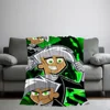 Cartoon D-Danny P-Phantoms Blanket Skin friendly comfort warm soft plush blanket suitable sofa living room office bedroom 5