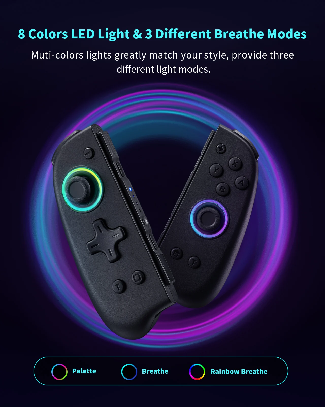 DOYOKY RGB  ġ Ʈѷ  , ٵ ġ, OLED, ü  ̲  , ͺ 360  ޱ ̽ƽ