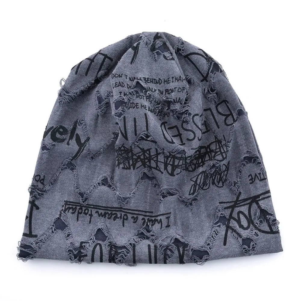 Lässige dünne Mütze mit Buchstaben-Aufdruck, Wasteland-Stil, lockerer Stil, Hip-Hop-Mützen, Streetwear-Design, Vintage-Mütze, Unisex-Kleidung – Detail 6