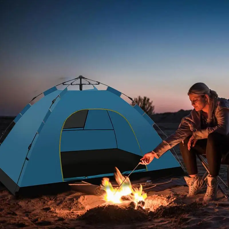 Pop Up Tent 1-2 Person Camping Tent Easy Instant Setup Protable Backpacking Sun Shelter For Travelling Hiking Field Camping camping tent portable tent