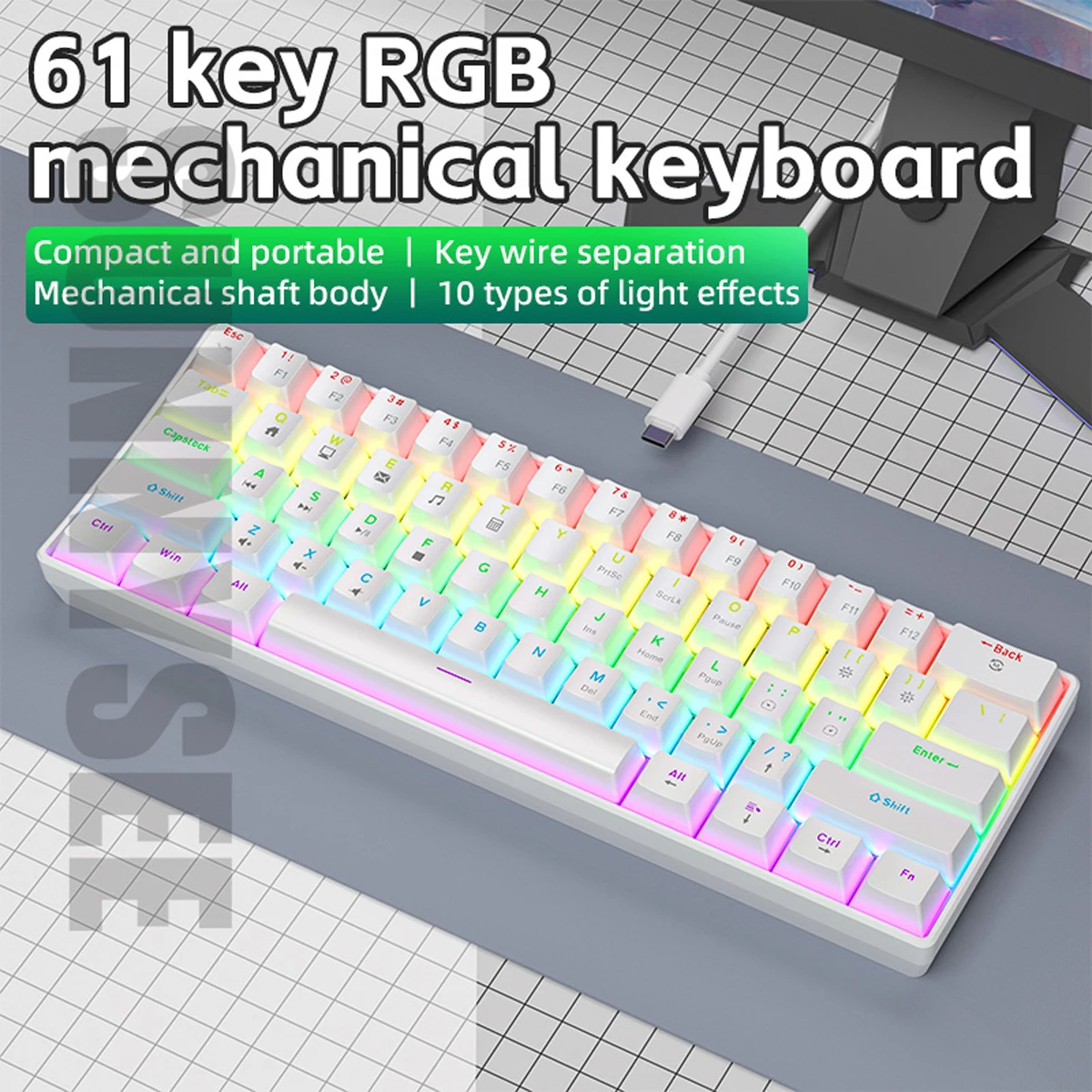 K61 RGB Mechanical Keyboard 2
