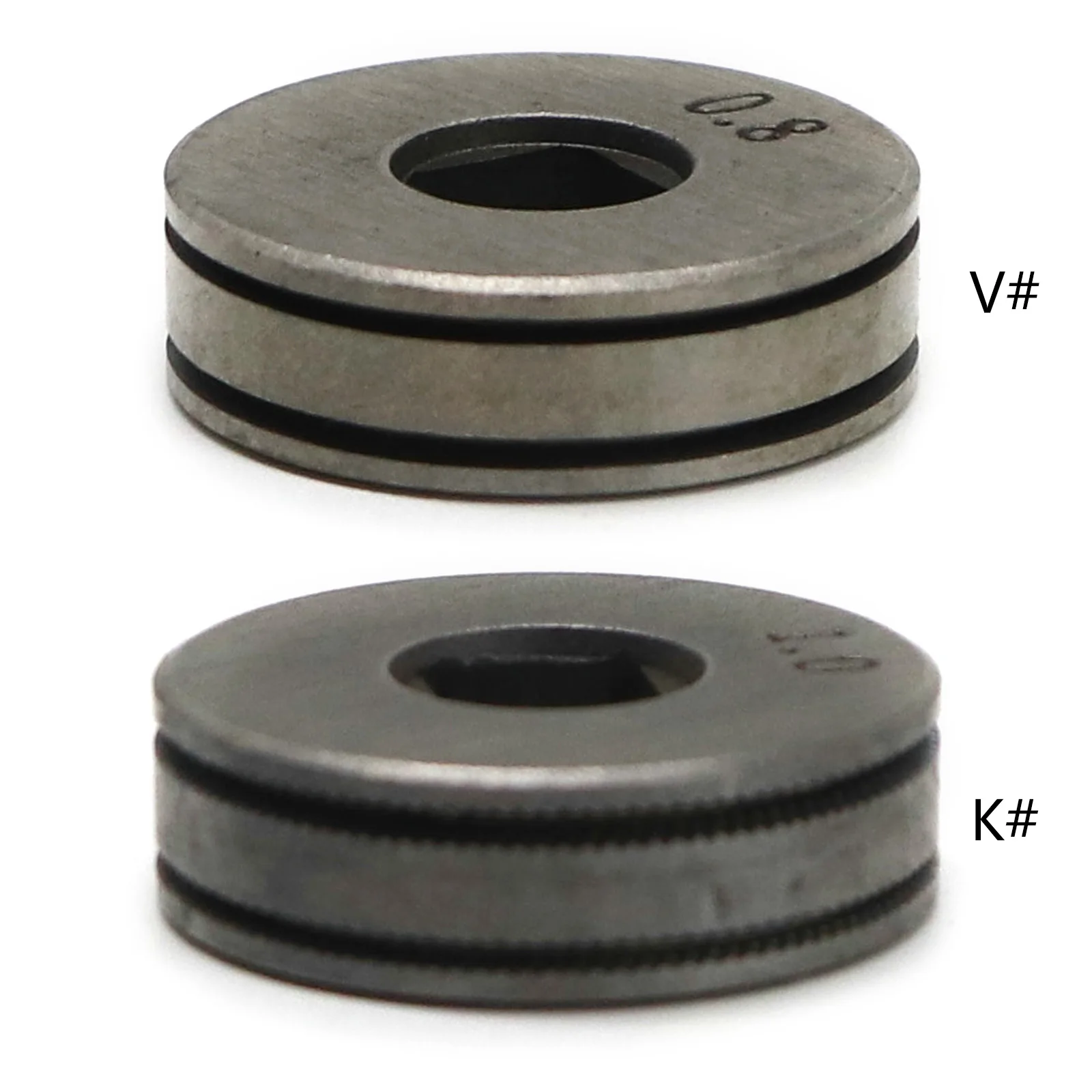 

Compact Welding Wire Feeder Roller Stainless Steel Wire Feeder Roller Welding Wire Feeding Guide Wheel 2 Types Durable Dropship