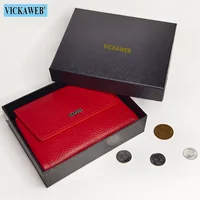 VICKAWEB Magnetic Wallet Women Short Genuine Leather Wallets Fashion Alligator Hasp Wallet Female Small Woman Wallets And Purses - Image 6