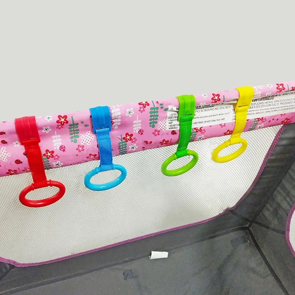 Pull ring for kindergarten, general use, children's toys, hangers, bed rings, hooks, helping the child to stand, 1 hook, 4 hooks.