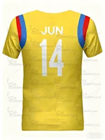 Capitaine Tsubasa maillot de Football impression 3D Johnson Benji Julian Ross T-Shirts de Football été enfants hommes sport Fitness T-shirt 3