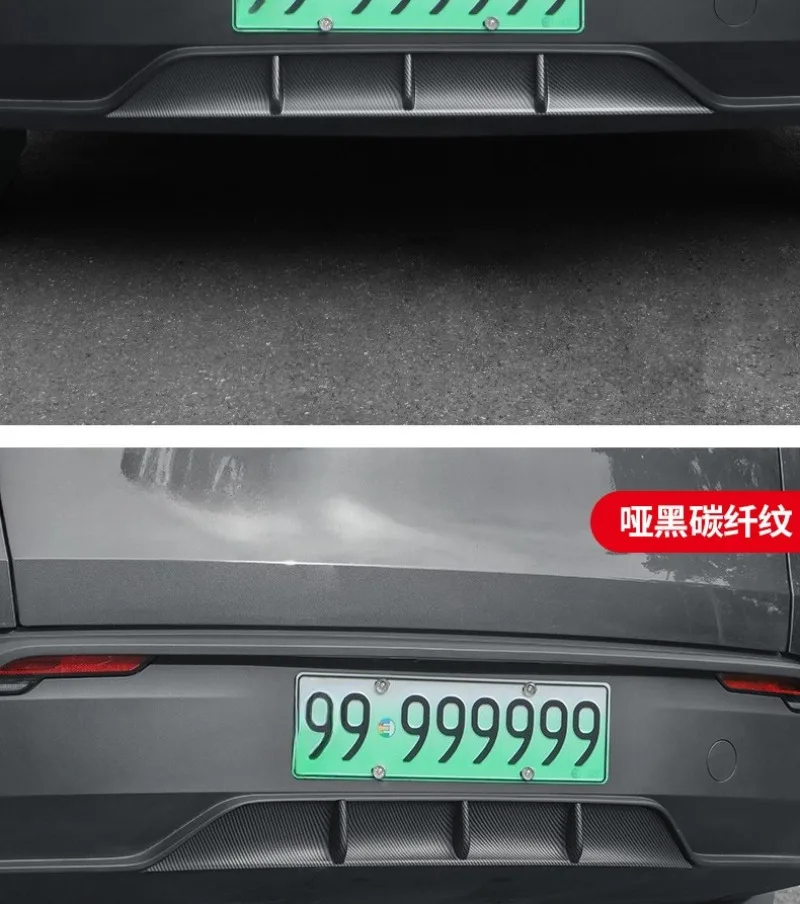 For Tesla Model Y Juniper/Launch 2025 Rear Bumper Spoiler Rear Lip Surround Rear