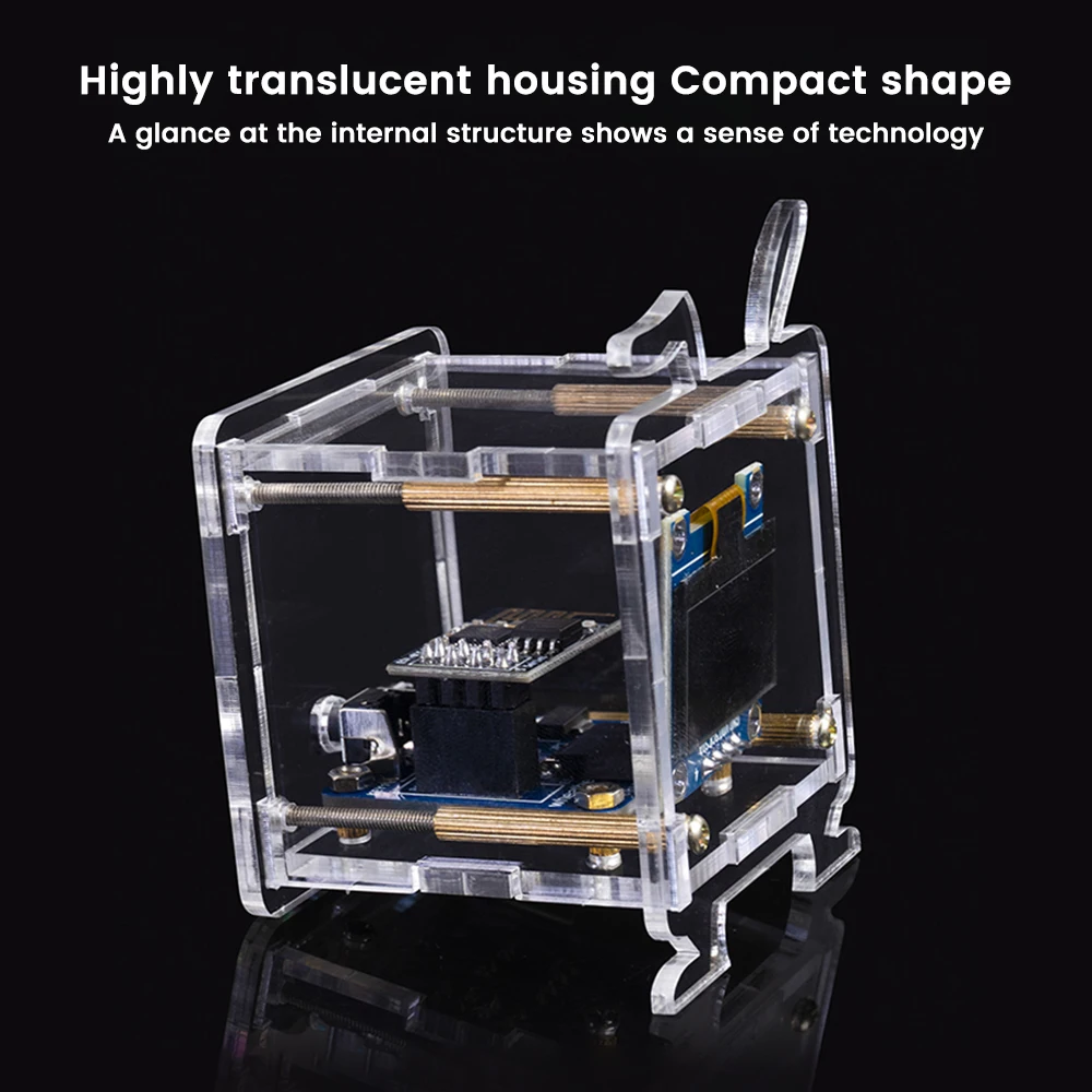 รูปสินค้า ชุดสร้างนาฬิกาอัจฉริยะ DIY ESP8266 หน้าจอ OLED 0.96 นิ้ว