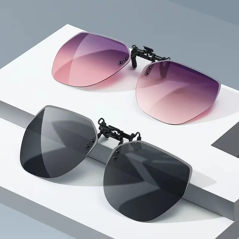 Polarized Photochromic Vintage Square Anti-Glare Sunglasses