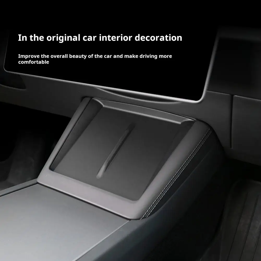 Car Silicone Wireless Charger Mat Tesla Model 3 Console Wireless Charger Mat Soft Silicone Pad Wear Resistant for Simple