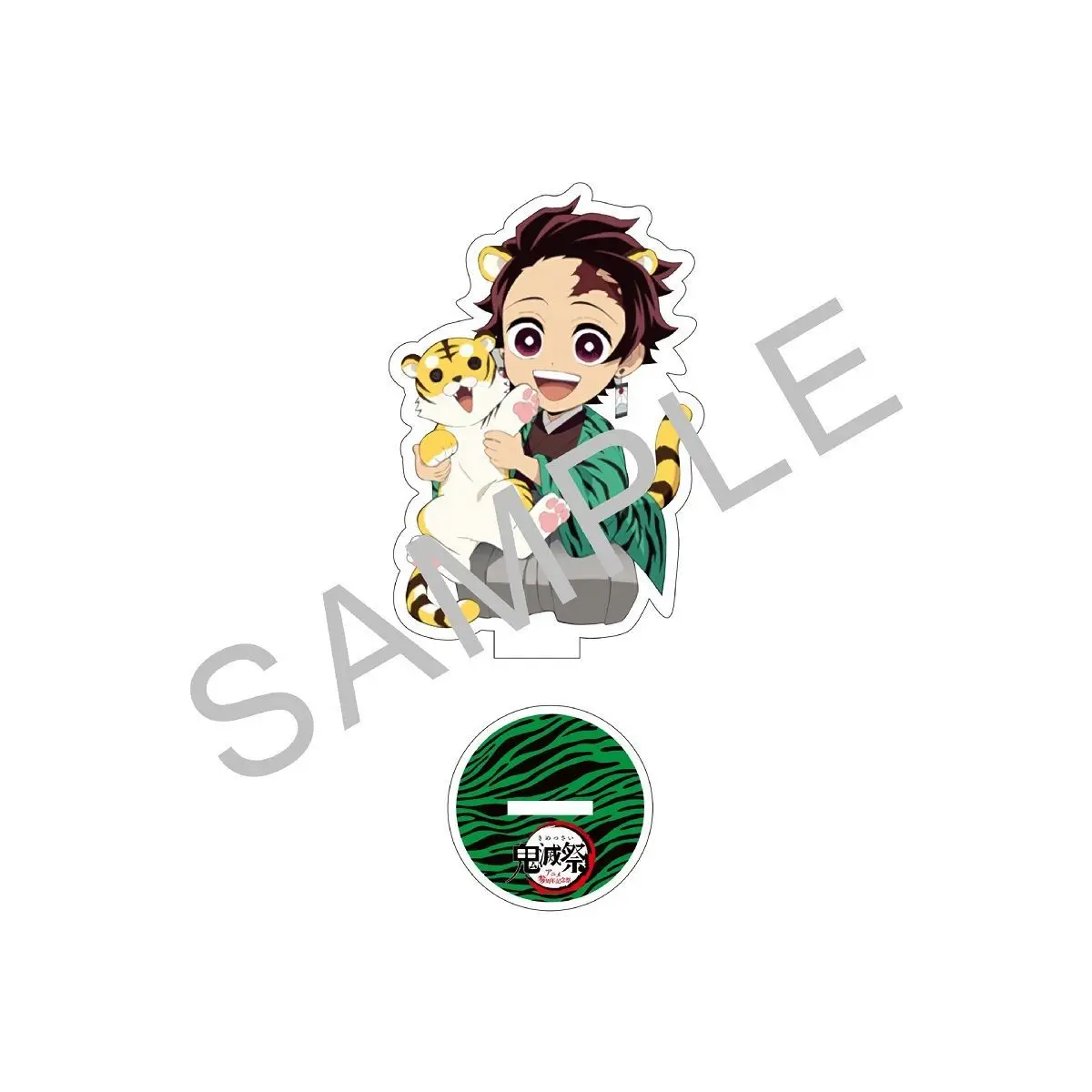Dämonen töter: Kimetsu no Yaiba, Acryl ständer, Nezuko-Jahr des Tiger-Stoppschildes, Desktop-Dekoration, Anime-Spielzeug-Charakter puppe – Detail 6