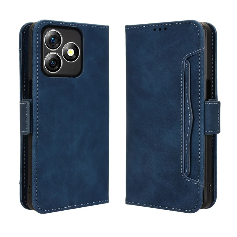 Leather Flip Case with Multi-Card Slots
