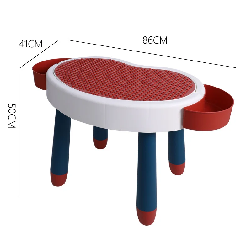Multifunctional Toy Table Children Learning Writing Table Play Sand Play Water Play Building Blocks Children\'s Storage Table