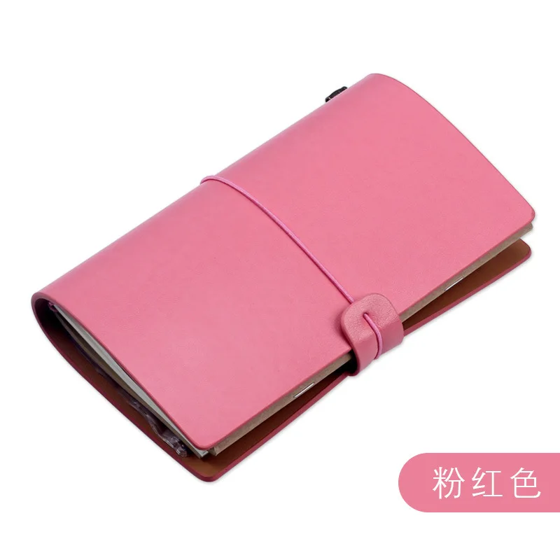 A6 Retro Loose-Leaf Travel Diary Set - 72 Pages