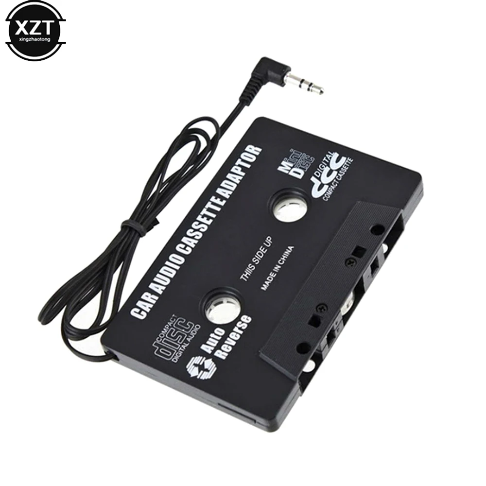 Vendita Calda Car Cassette Player Tape Adapter Cassette Mp3 Player Converter Per Ipod Per Iphone Mp3 Aux Cable Lettore Cd Jack Da 3.5Mm