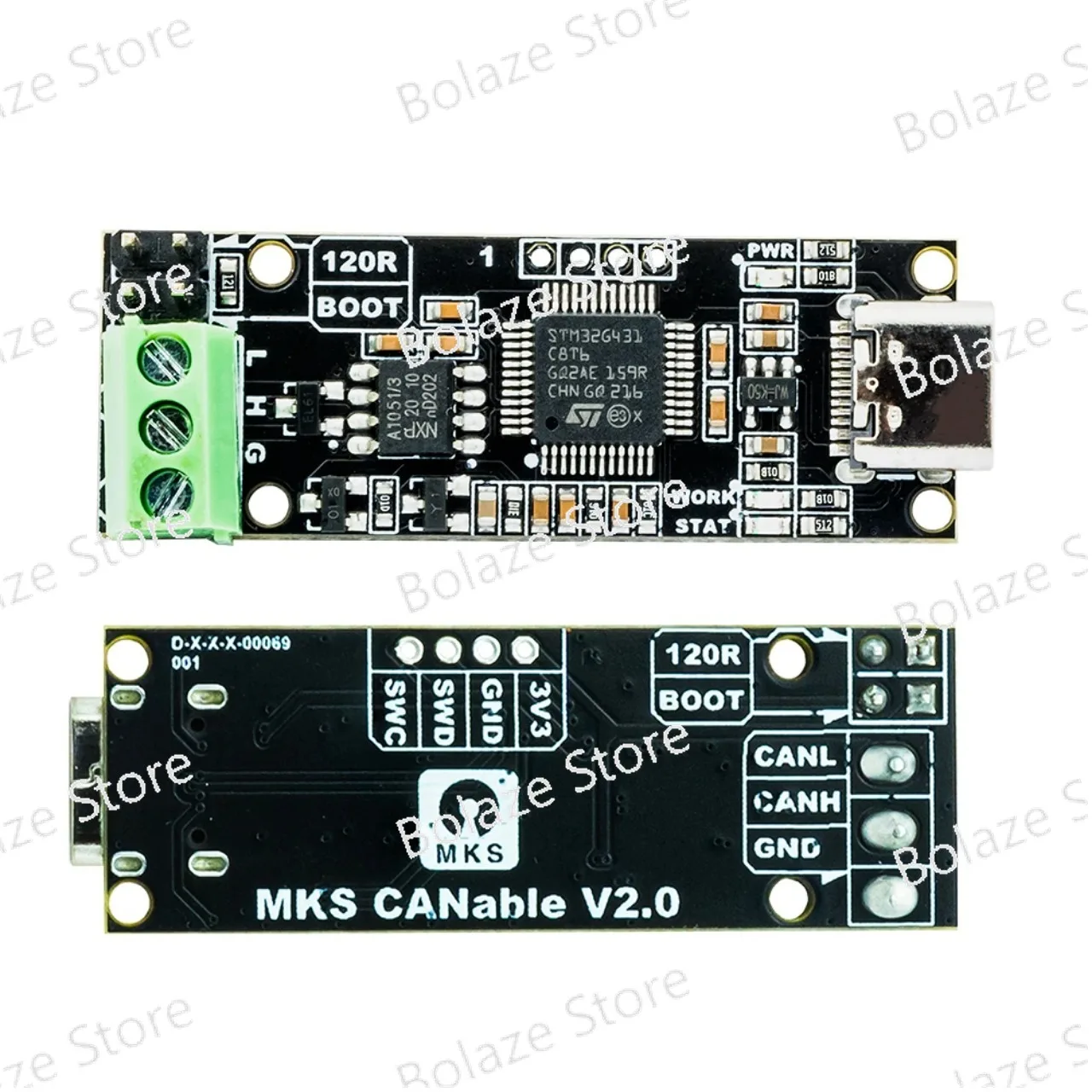 

USB Ke PCAN адаптер USB анализатор USBCAN CANable 2,0 анализатор