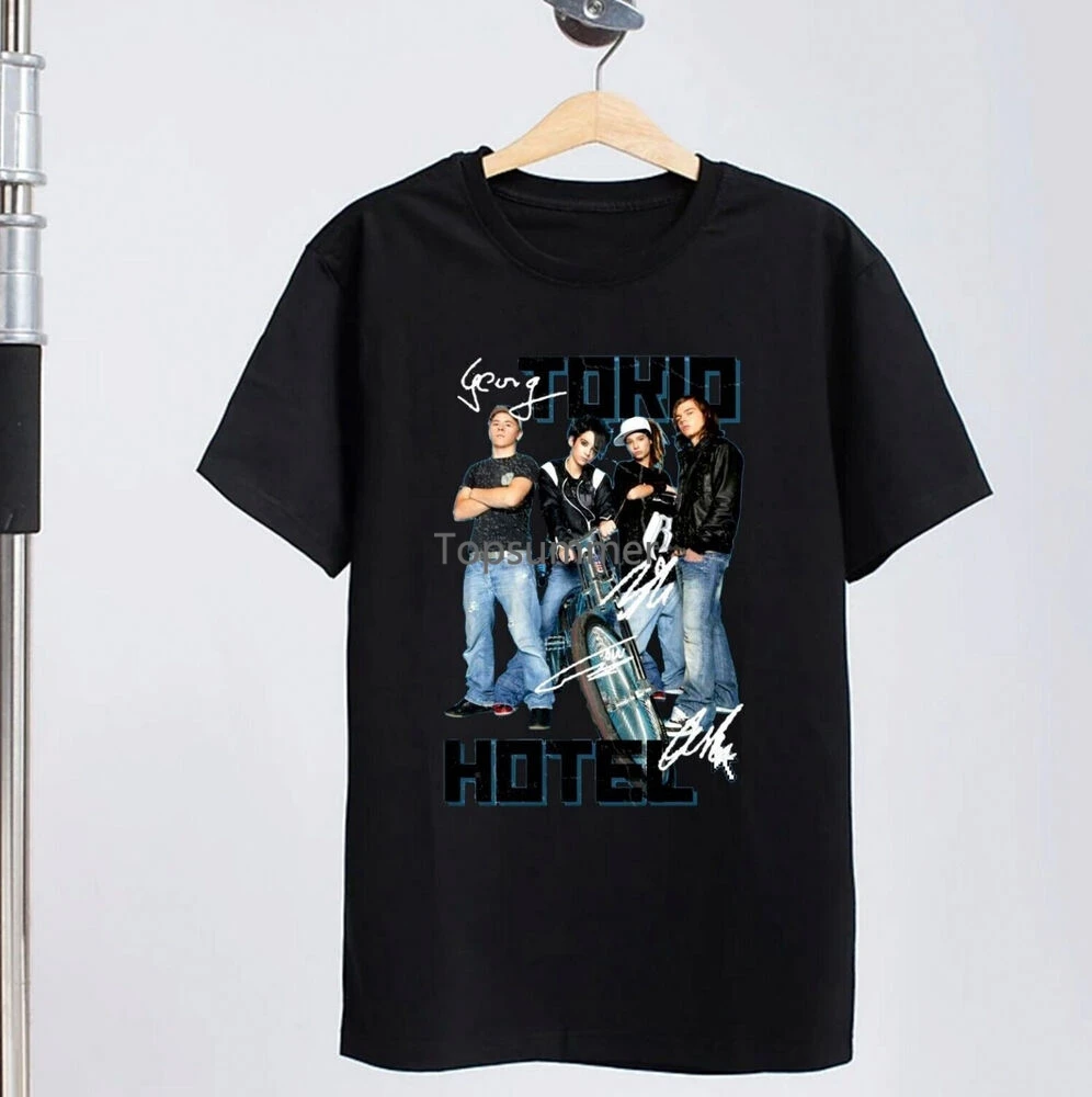 

Hot Tokio Hotel Band Shirt New Rare Unisex S-3Xl T-Shirt