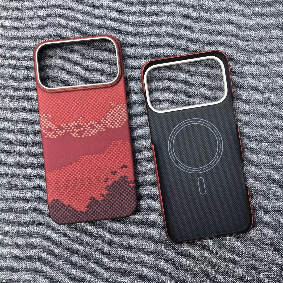 Ultra-Thin Luxury Kevlar Carbon Fiber Magnetic Phone Case