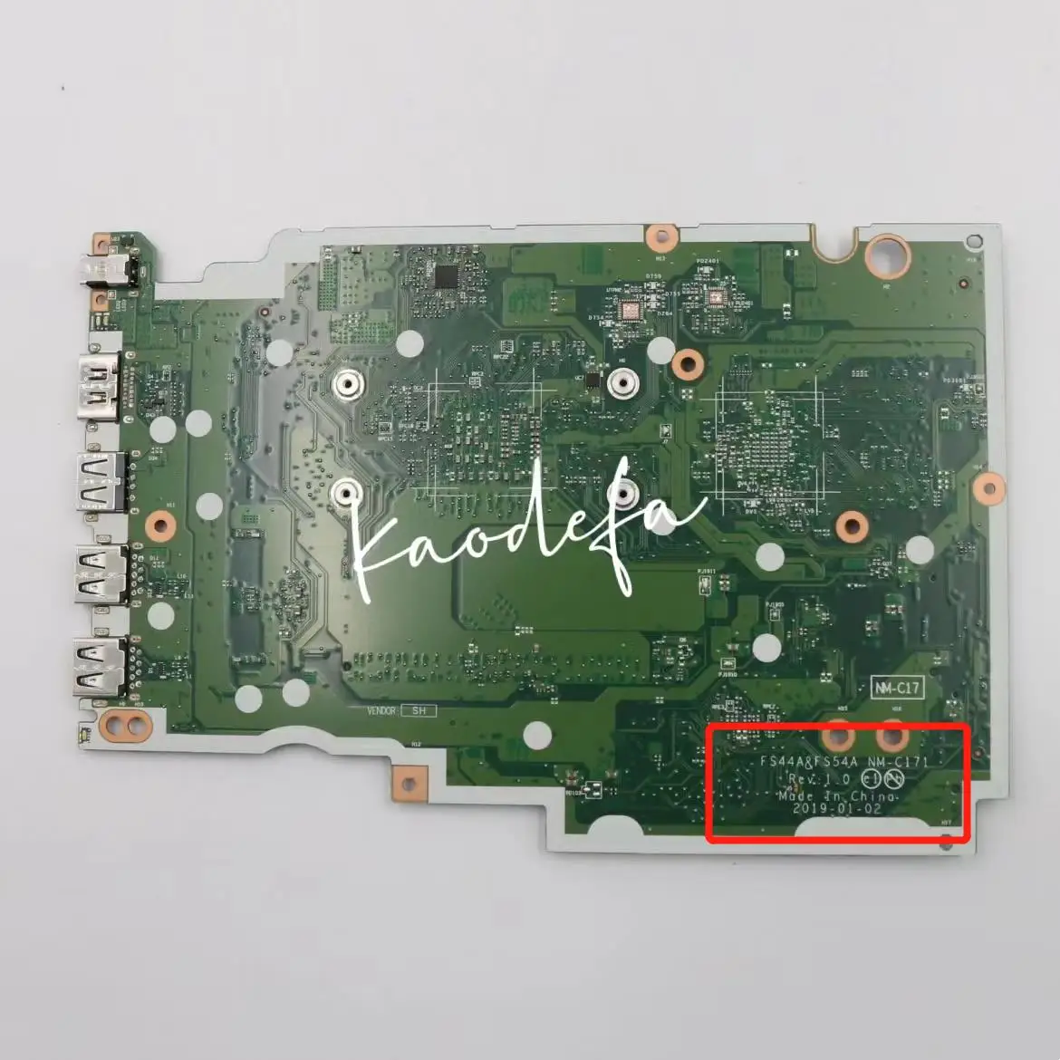 Placa-mãe do Portátil para Ideapad Mainboard S14515ast 81n3 Win A9-9425 Cpu_uma Amd Nm-c171 Fru:5b20s41903 5b20s41904 Teste 100 ok - Imagem 3