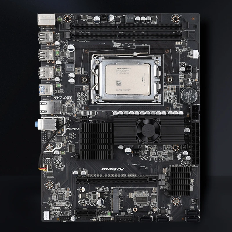 para Amd X89 Placa-mãe Duplo Canal Ddr3 Cpu Pci-e X16 Placa Gráfica Slot para Amd Opteron 6276 Cpu para Computador de Desktop - Imagem 6