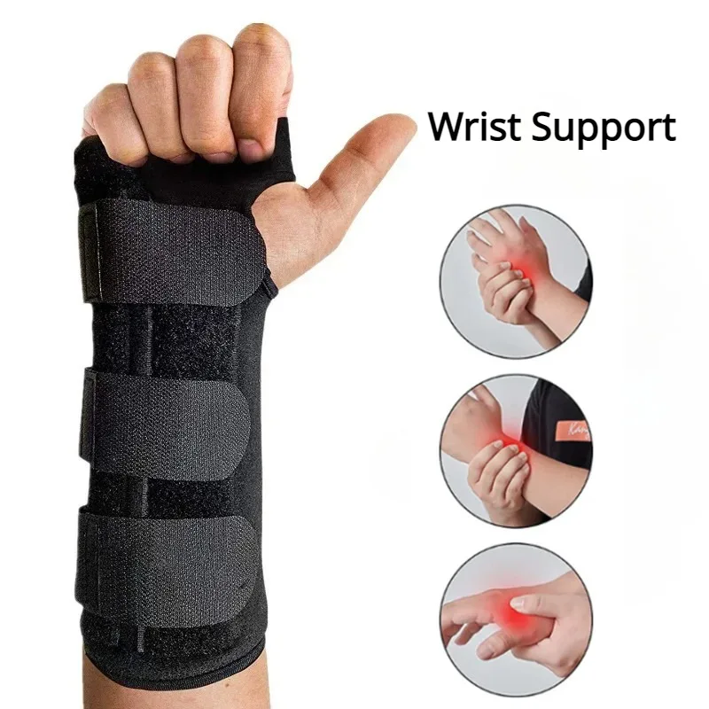 Professional Wrist Support Wrist Protector Arthritis Band Belt Brace Carpal Tunnel Sprain Prevention Wristband Fitness 1Pc
