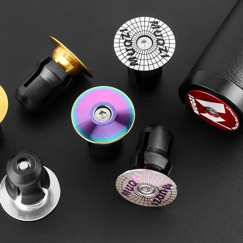 A Pair Bicycle Handlebar End Caps Bike Handlebar End Plugs MUQZI bicycle handlebar cap bicycle handlebar end plugs