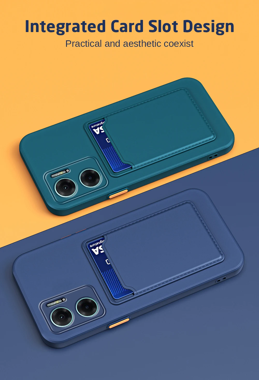 Handyhülle für Xiaomi Redmi Note 11E Note11E Note11E, Brieftaschenfach, für Redmy Note 11 E 5G, weiches Silikon, stoßfest_voghion.com