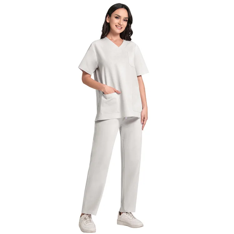 

High Quality Spa Uniforms Medical Scrub Sets Nursing Accessories Tops Pants Hospital Surgical Suits Dental Clinic Workwear