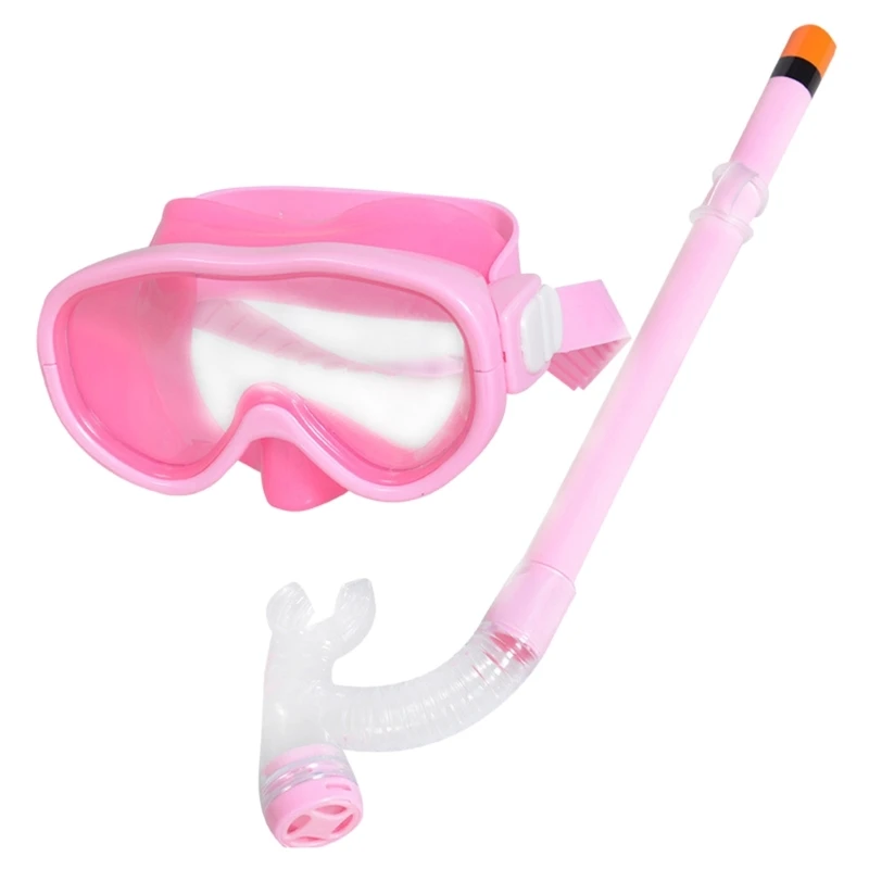 Snorkeling Set Anti-Fog Snorkel Masks Glasses with Breathing Tube for Boys Girls 4