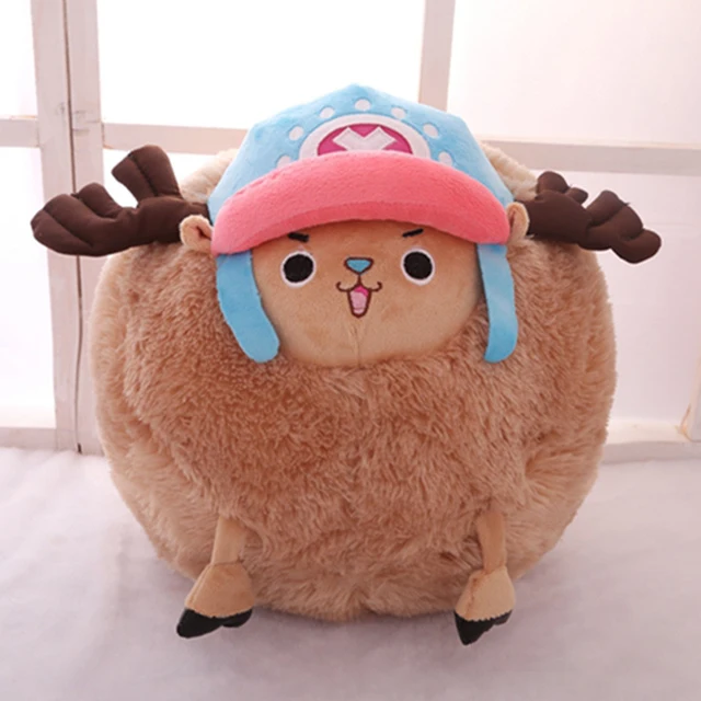 One Piece Lovely Tony Tony Chopper Kawaii Sheep Spherical Round Pillow Hands Covered With Warm Hands Pillow Cushion Plush Toy