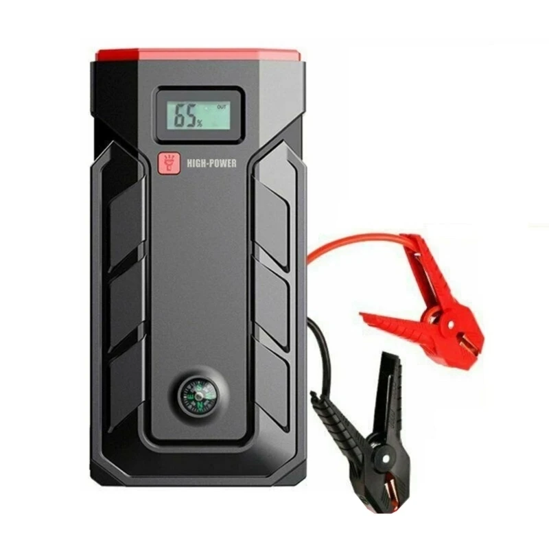 

SUV Portable Car Jump Emergency Power Starter Auto Booster Charger Built-in Emergency LED Flashlight Fast Charge