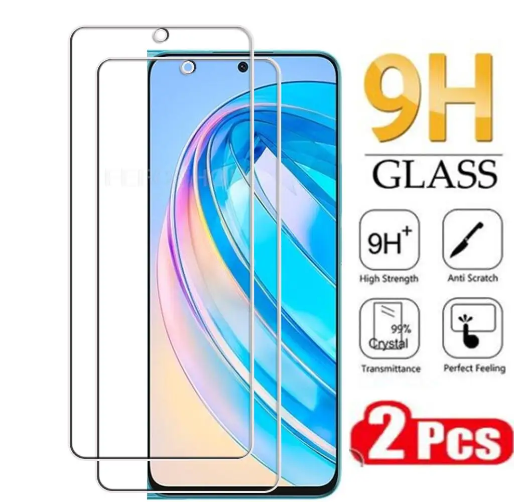 Vetro Temperato Di Protezione Originale Per Honor X8A 6.7 "2023 Crt-Lx1, Crt-Lx2, Crt-Lx3 Pellicola Protettiva Per Schermo