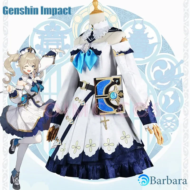 Disfraz de Barbie Genshin Impact para adultos, uniforme de carnaval, Anime, fiesta de Halloween Disfraces de, juego de Mascarada para mujer