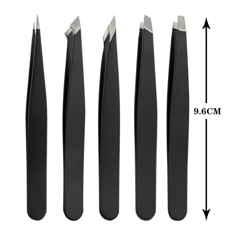 1Pc Professional Eyebrow Tweezers Makeup Tools Eyebrow Pinch Pliers Tweezer For Eyebrows Accessories Beauty Hair Clip Remover 6